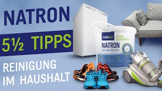 5½ Super Tipps mit Natron  Reinigung im Haushalt [upl. by Ecitnirp331]