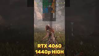 Horizon Zero Dawn Remastered RTX 4060 amp i5 12400F Benchmark 1440p HIGH [upl. by Korrie]