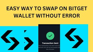 HOW TO SWAP ON BITGET WALLET WITHOUT ERROR [upl. by Octavius662]