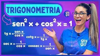 RELAÇÃO FUNDAMENTAL DA TRIGONOMETRIA  DEMONSTRAÇÃO E EXERCÍCIOS [upl. by Irving]