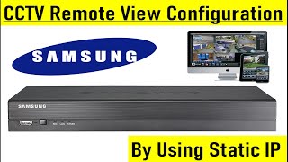 Samsung DVR Static IP Configuration in Tamil  iPolis Mobile  Error Free Solutions [upl. by Bibeau940]