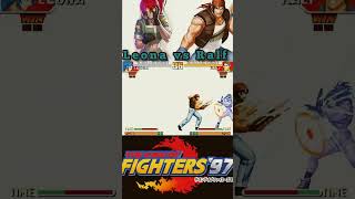 KOF97 ngắn  Leona vs Ralf đấu võ siêu đẹp mắt Game thùng [upl. by Gibrian161]