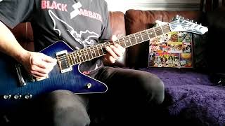 Saltcoats man plays quotIs That Youquot by Ki Guitar cover kiss hardrock guitarcover [upl. by Chadd115]