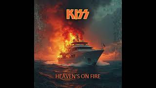 KISS  Heavens on fire AI yacht rock parody [upl. by Alocin]