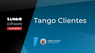 Cuenta Corriente Online con Tango Clientes  Tango Software En Directo [upl. by Aicirtal]