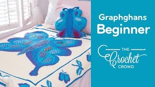 How to Crochet Graphghans How to Change Color Techniques  The Crochet Crowd [upl. by Novla]