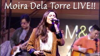 Moira Dela Torre LIVE FULL PERFORMANCE [upl. by Yreme354]