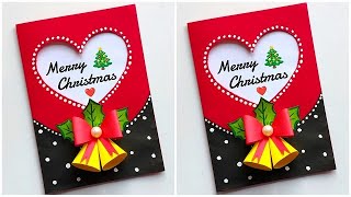 Christmas greeting card ideas 2022  DIY Christmas card  Easy and Beautiful Christmas card making [upl. by Teirrah849]