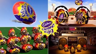 All Cadbury Creme Eggs Release The Goo Funny Commercials EVER [upl. by Herstein73]