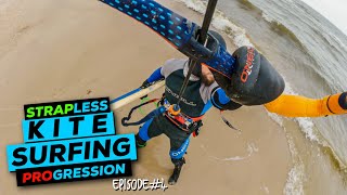 HOW TO PROGRESS IN KITESURFING  Strapless Kite Surf Documentary  myStory sea session EPISODE №4 [upl. by Assetan]