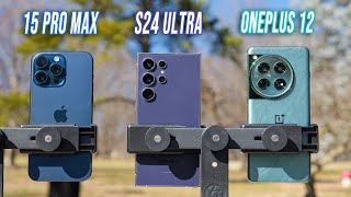 S24 Ultra VS Iphone 15 Pro Max VS Oneplus 12  Camera COMPARISON [upl. by Llennej]