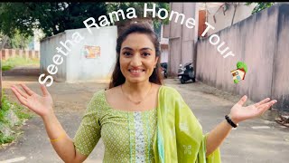 Seetha Rama Home Tour 🏡  shooting set tour 🎥  Kannada Serial  Vaisshnavi [upl. by Llertnac]