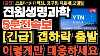 진원생명과학 주가전망 시간외 매도폭탄 갭하락 출발 이렇게만 대응하세요 [upl. by Aronaele799]