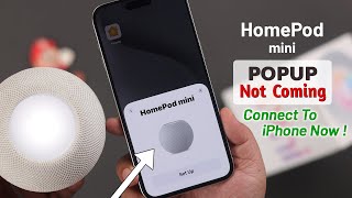 HomePod Mini Not Connecting to iPhone  Fixed [upl. by Eeroc51]