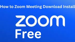 2024 How to Download Zoom App on Windows Laptop PC  TechnologyHardwareSoftware [upl. by Molohs970]