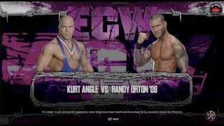 ECW ONE NIGHT STAND 2006  Kurt Angle vs Randy Orton  WWE 2k23 Gameplay [upl. by Crystie]