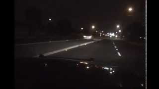 Dramatic video Cop swerves to avoid pedestrian [upl. by Nirrek]