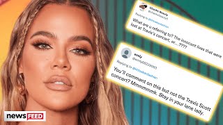 Khloe Kardashian CRITICIZED For Kyle Rittenhouse Comment Amid Astroworld Tragedy Silence [upl. by Siramed]