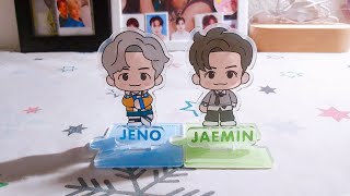 ASMR Unboxing NCT DREAM JENO JAEMIN Standy Moshi Moshi Thailand [upl. by True]