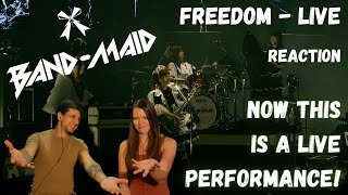 Metalheads react to Freedom live by Bandmaid [upl. by Brandt]