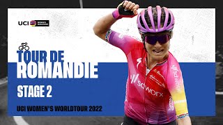 2022 UCIWWT Tour de Romandie  Stage 2 [upl. by Charmane]