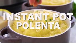 Instant Pot Polenta Recipe [upl. by Elenaj]