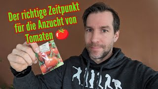 Der perfekte Zeitpunkt zum Tomaten vorziehen 🍅 [upl. by Aseneg]