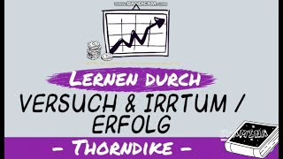 ♤ Lerntheorien  Lernen am Erfolg  Pädagogik  Thorndike [upl. by Higbee691]