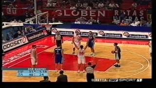 2003 Eurobasket Italy vs Spain Semifinal [upl. by Honeyman527]