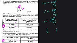 Multiple Choice Question 1 Grade 12 Physics November 2024 B C D D D C A A C… [upl. by Mihalco]