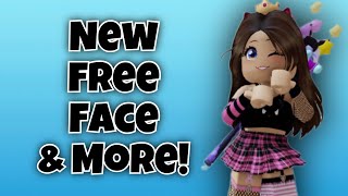 NEW FREE ROBLOX FACE  Roblox Event [upl. by Monjo]