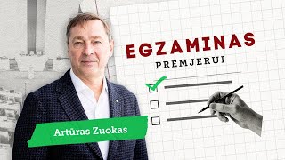 „Egzaminas premjerui“ AZuokas įsitikinęs – šiandien proto poreikis politikoj nėra pats didžiausias [upl. by Rafaelita]