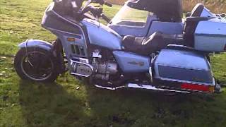 TE KOOP Honda Goldwing ZIJSPAN GL 1200 INT BELASTINGVRIJ [upl. by Nare351]