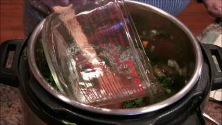 Quick Vegan Minestrone Soup  Instant Pot Recipe [upl. by Greeley]