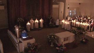 Easter Vigil  Opening Procession Exultet English Sung by Anthony Teixeira [upl. by Enidan]