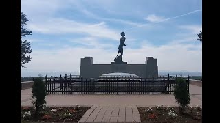 Driving From Dryden ON to SaultSt Marie ON with a stop at the Terry Fox Monument [upl. by Llerred287]