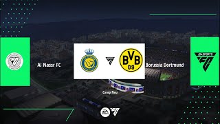 AL NASSR VS BORUSSIA DORTMUND EA SPORTS FC 24 MOBILE GAMEPLAY [upl. by Hsaniva]