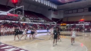 Junior Lady Griz forward Alex Pirog scores against Cal Poly Thursday Nov 14 in Missoula [upl. by Pruchno171]