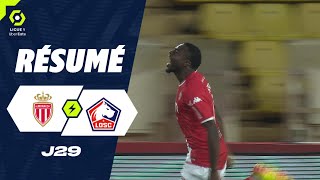 AS MONACO  LOSC LILLE 1  0  Résumé  ASM  LOSC  20232024 [upl. by Ardnohs]