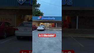 Is Dominos Affordable and is it worth the price🧐 dominos foodie fastfood pizza foodreview [upl. by Hayse]