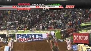 AMA Supercross 2011 RD8 Atlanta 450 Main Event 12 [upl. by Ytsur]