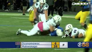 Mukwonago vs Oconomowoc [upl. by Eniamrahs]