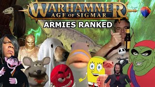 Ranking Every Army in Warhammer Age of Sigmar [upl. by Eon256]