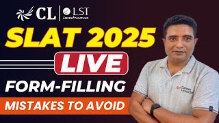 How to fill SLAT Application Form  SLAT 2025 Notification  Symbiosis Law Entrance Test [upl. by Eleda]