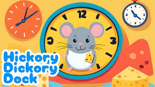 Hickory Dickory Dock I Kids Songs and Nursery Rhymes MAYEKids [upl. by Iila516]