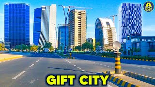 GIFT CITY  LATEST GROUND REPORT 2023  INDIAS 1st IFSC SMART CITY 🇮🇳  4K UHD [upl. by Nnael]