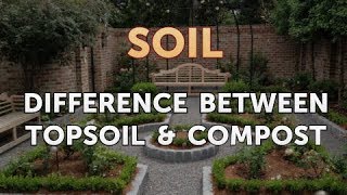 Difference Between Topsoil amp Compost [upl. by Rovert]