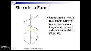 Sinusoidi e fasori in Elettrotecnica sinusoidi fasori elettrotecnica [upl. by Connolly587]