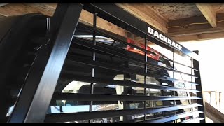 Louvered Backrack install on a dodge ram [upl. by Amsaj]