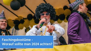 Faschingskostüme  Worauf sollte man 2024 achten  STUGGITV [upl. by Gnidleif]